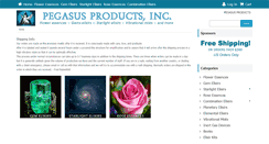 Desktop Screenshot of pegasusproductsshop.com